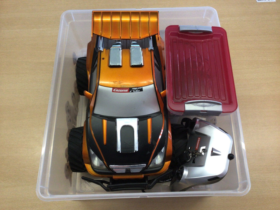 Carrera Spielzeugauto ferngesteuert Schwarz, Orange, Silber