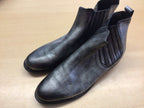 Stiefeletten 39 Grau-Schwarz