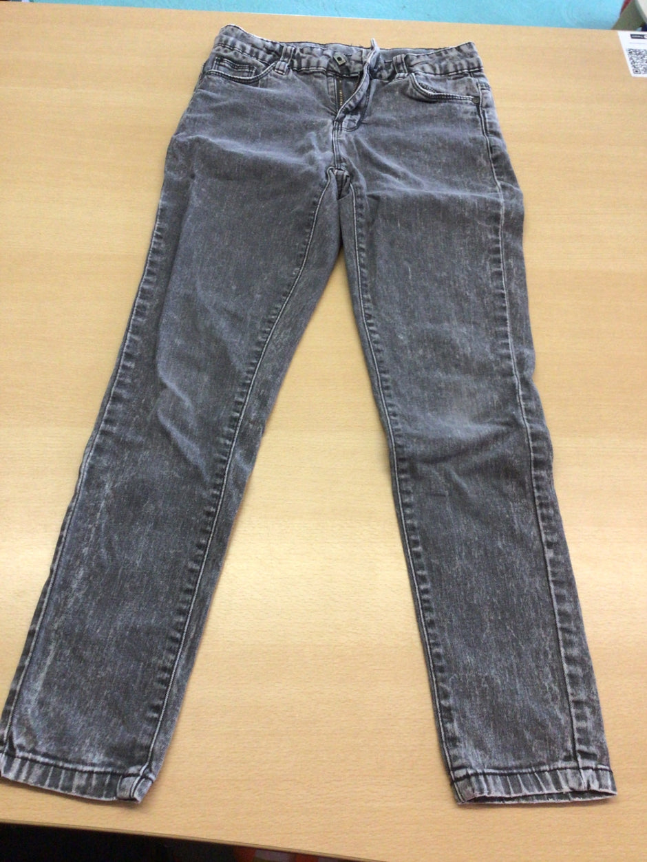 Jeans 140 Grau