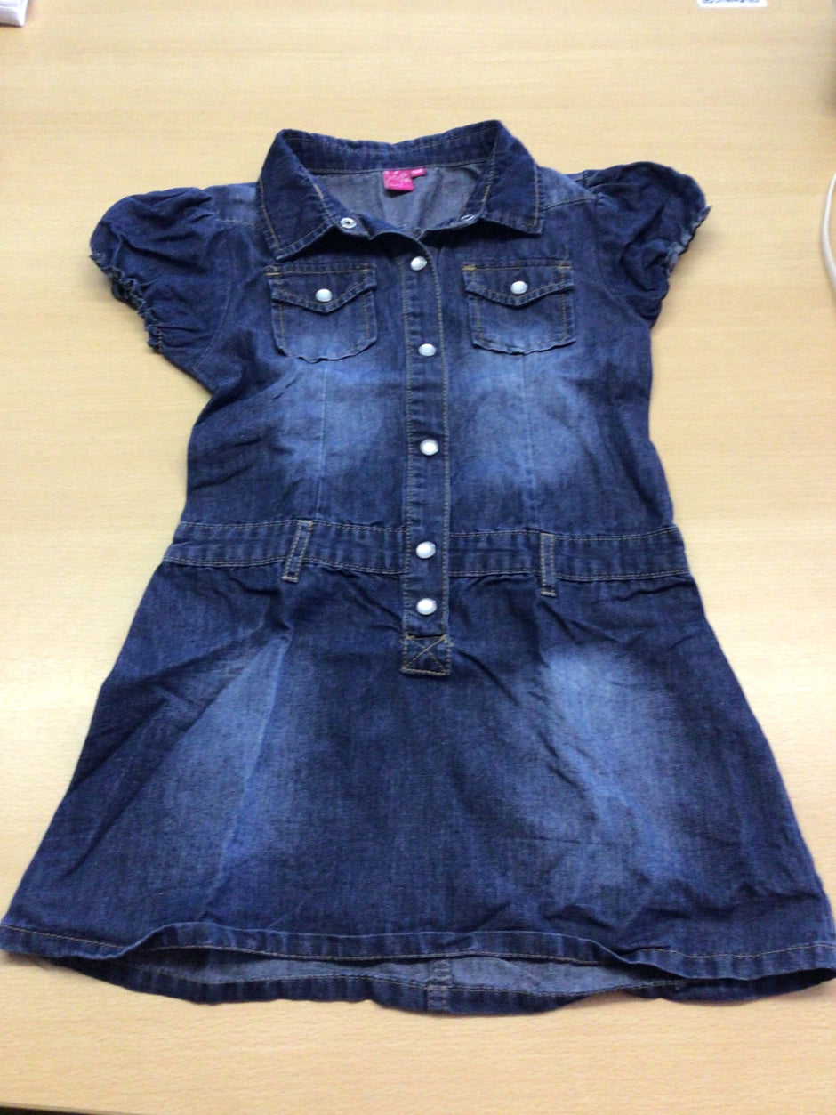  Jeanskleid 128 Blau