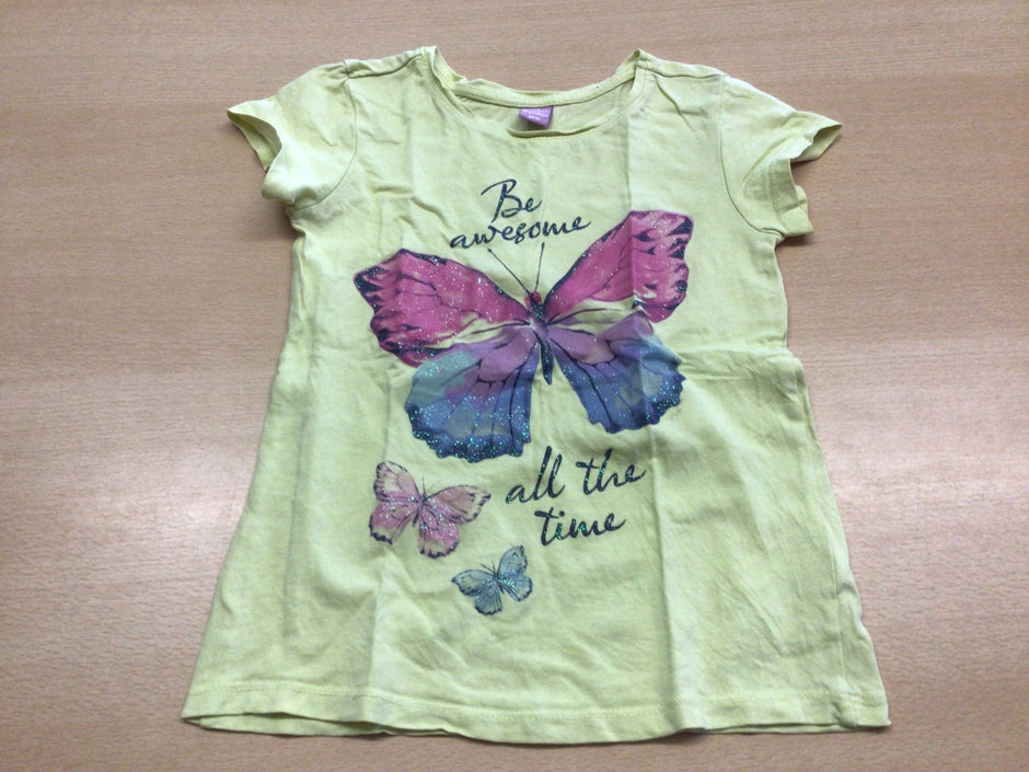 T-Shirt 116 Gelb