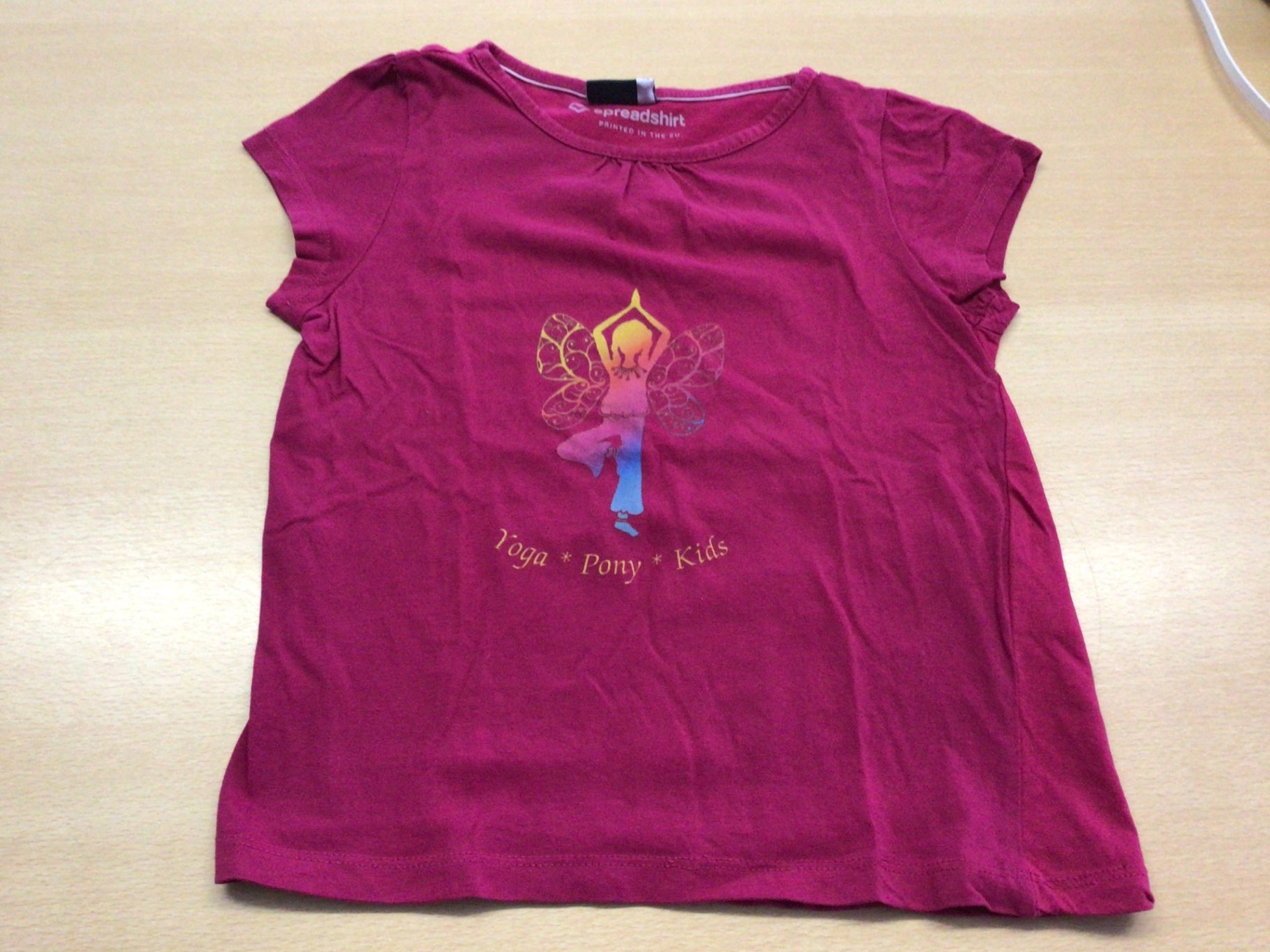  T-Shirt 122/128 Pink