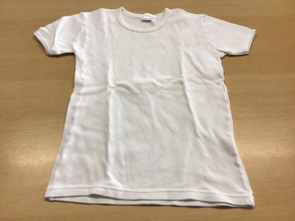 T-Shirt 116/122 Weiß