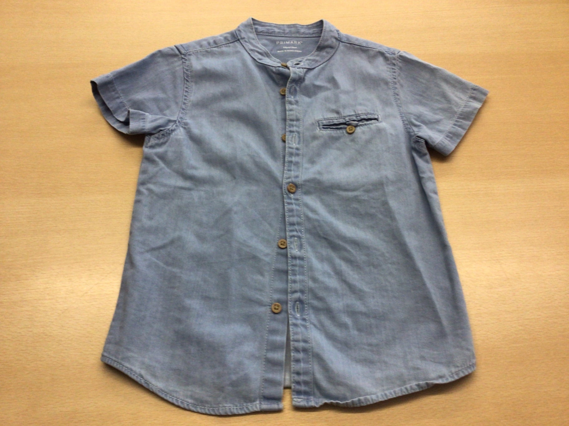 PRIMARK Jeansbluse 116 Blau