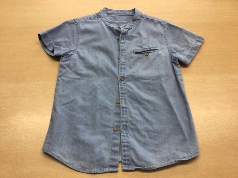 PRIMARK Jeansbluse 116 Blau