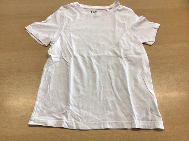 C&A T-Shirt 134 Weiß