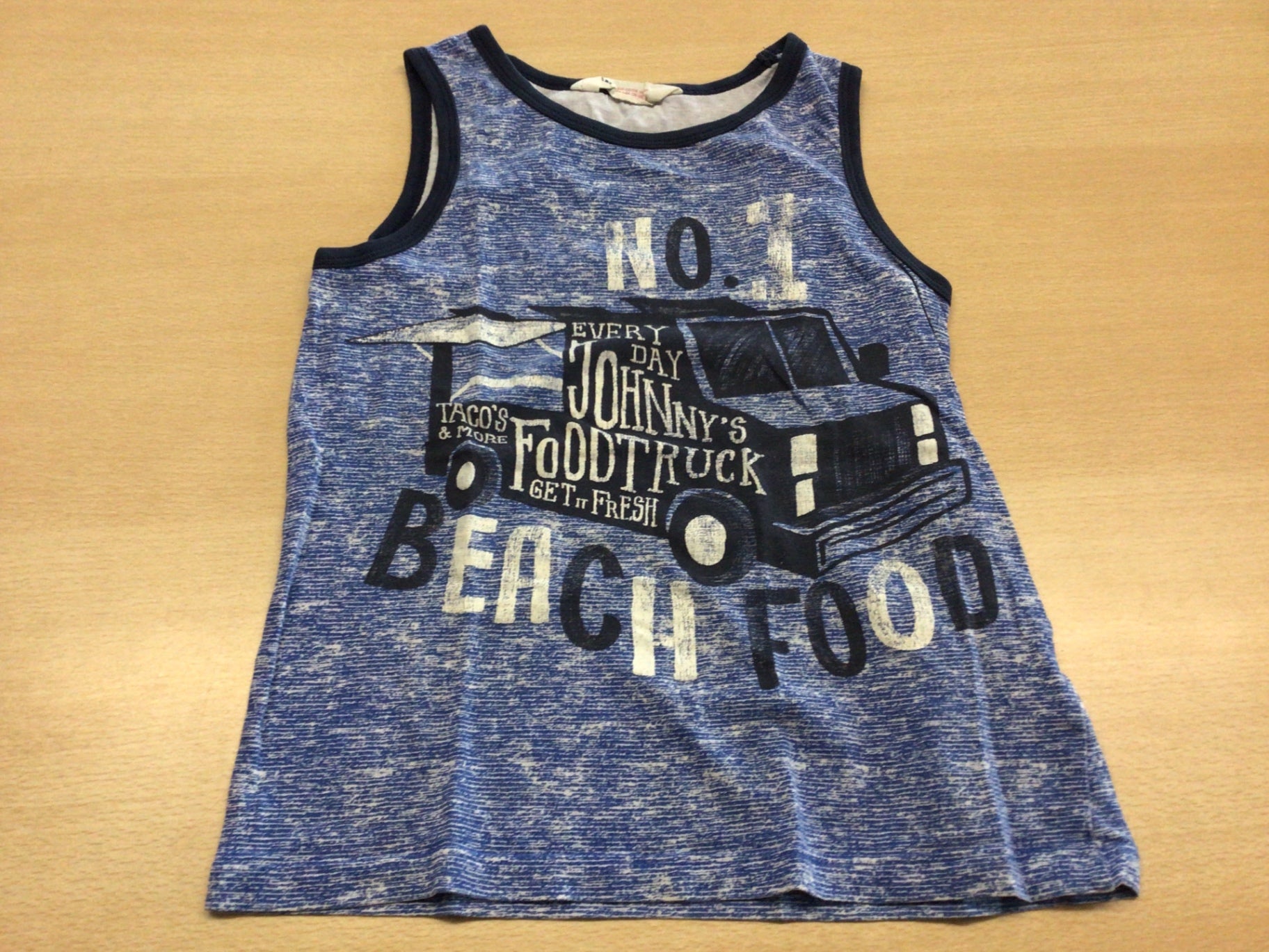  Tanktop 122/128 Blau