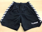 hummel Sport-Shorts 134/140 Schwarz und Weiß