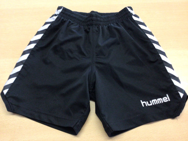 hummel Sport-Shorts 134/140 Schwarz und Weiß