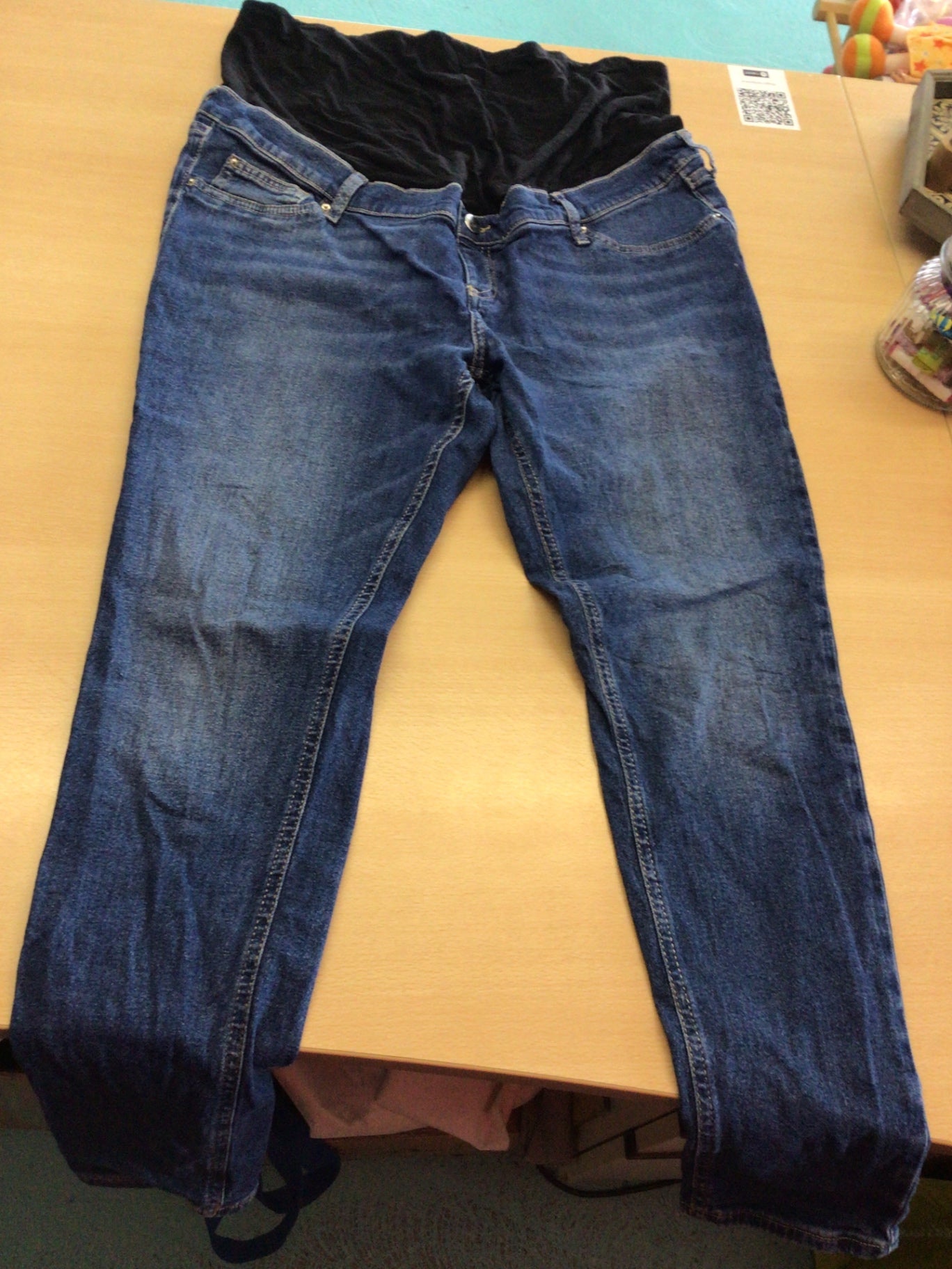 Umstands-Jeans 44 Blau