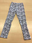  Leggins 110/116 Grau, Schwarz