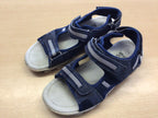Sandalen 34 Blau und Weiß