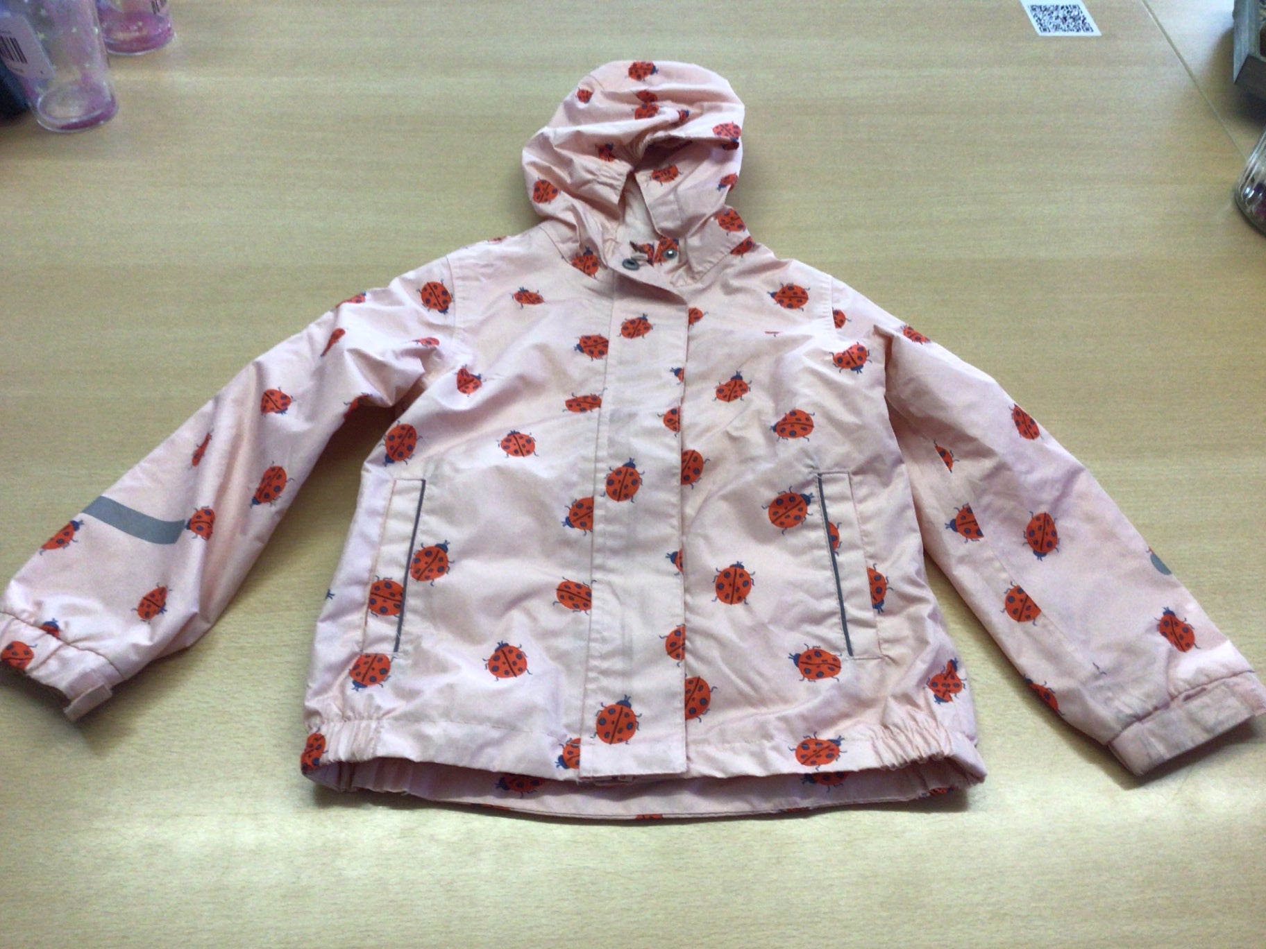  Regenjacke 98/104 Hellrosa
