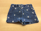 Jeans-Shorts 98 Blau