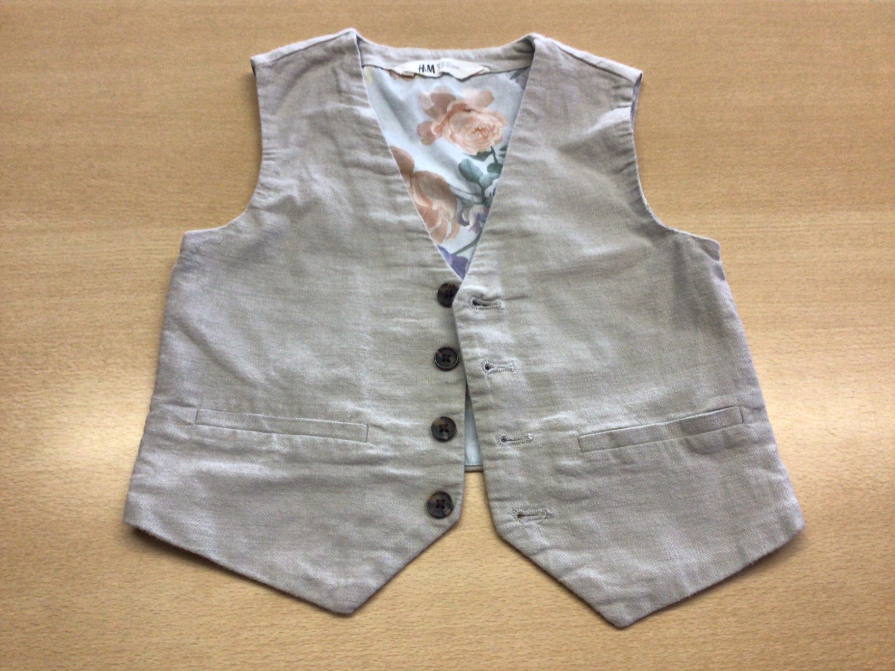 H&M Gilet 116 Beige