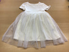 Kleid 98/104 Weiß