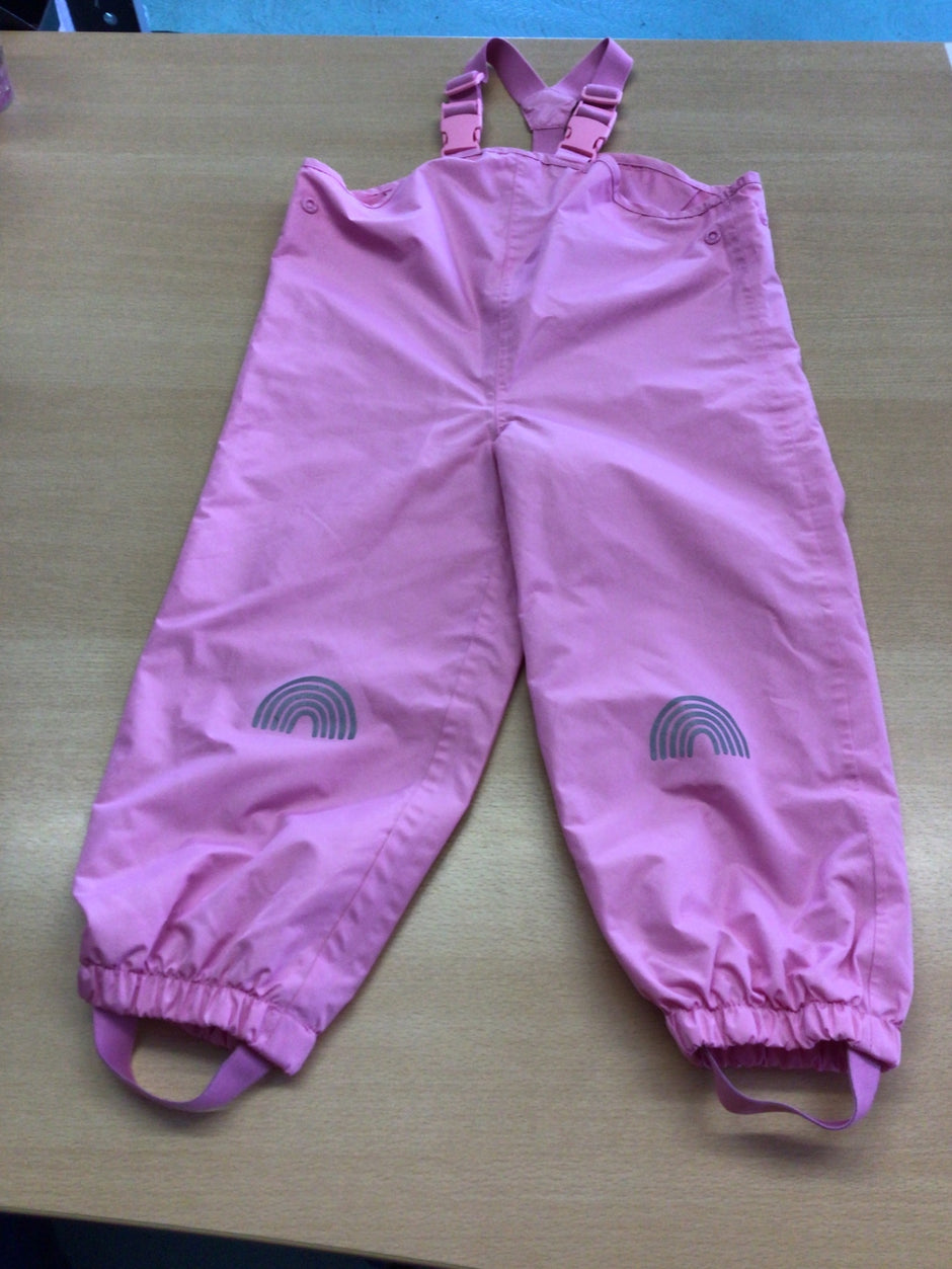 Regenhose 98/104 Pink