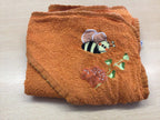 Babybadetuch Orange