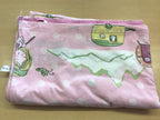 Bettanzug Pink, grün, gelb, braun