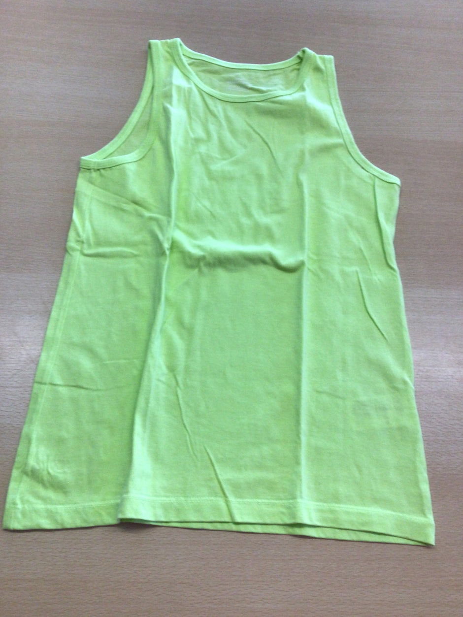  Tanktop 158/164 Neon-Gelb