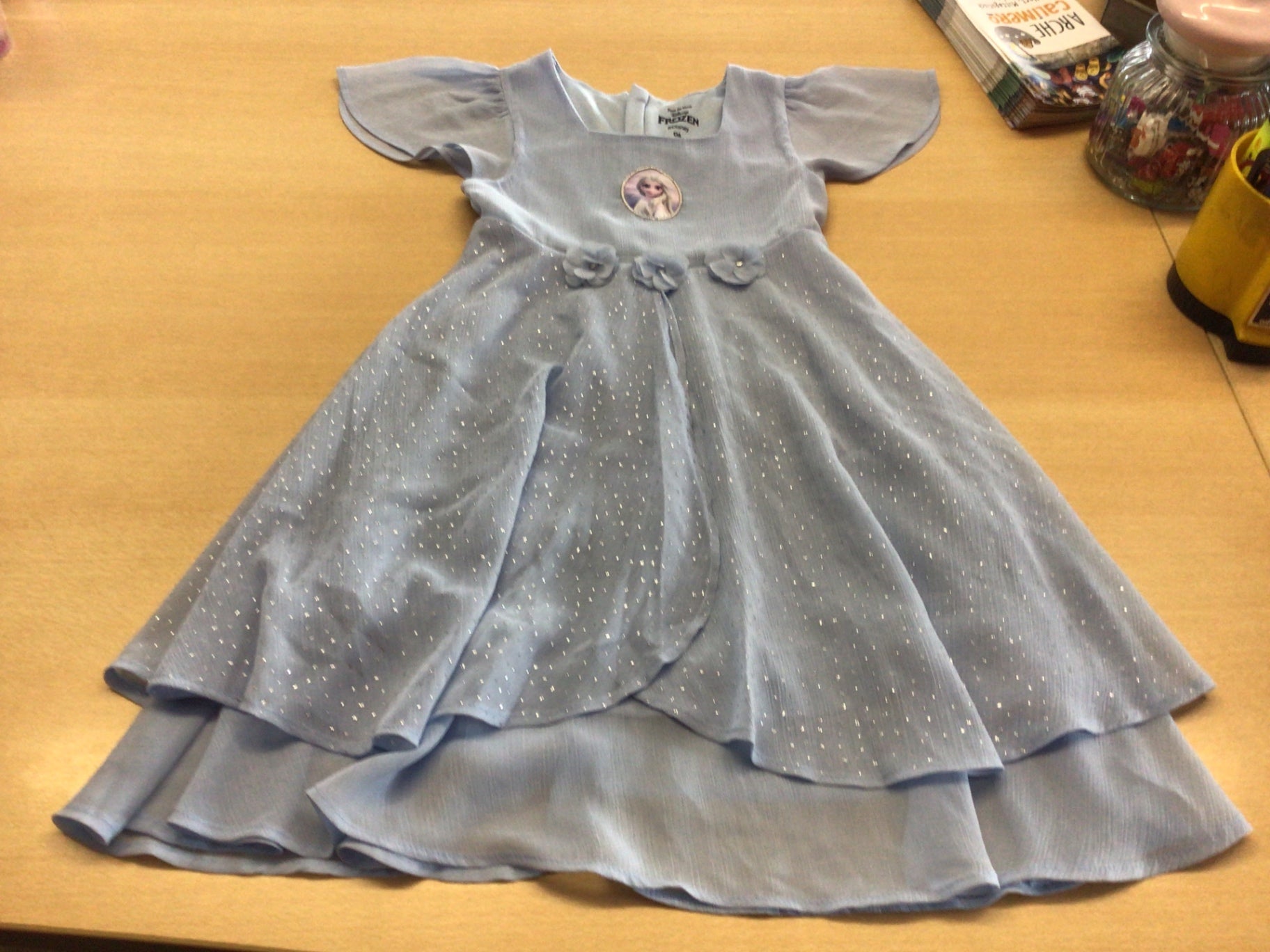 Disney Frozen Kleid 116 Hellblau