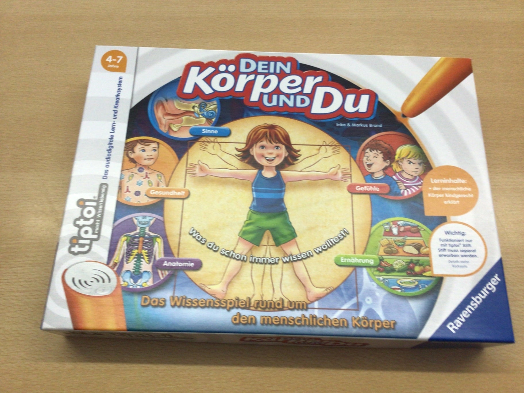 Ravensburger tiptoi Dein Körper und Du Bunt
