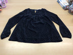Bluse 134 Schwarz