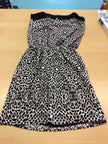 Sommerkleid XS Weiss Schwarz