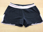  Sport-Shorts 128 Dunkelgrau und Weiß