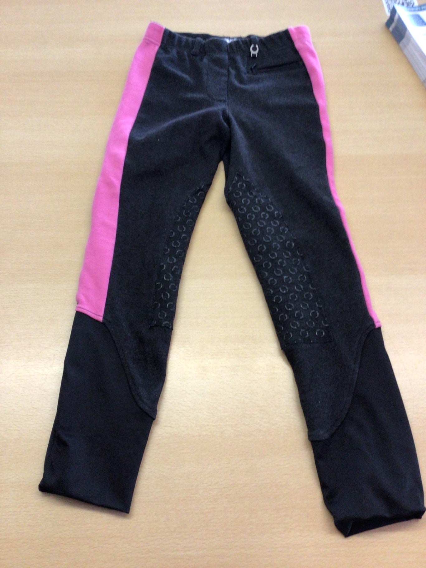 Reithose 134 Schwarz und Pink