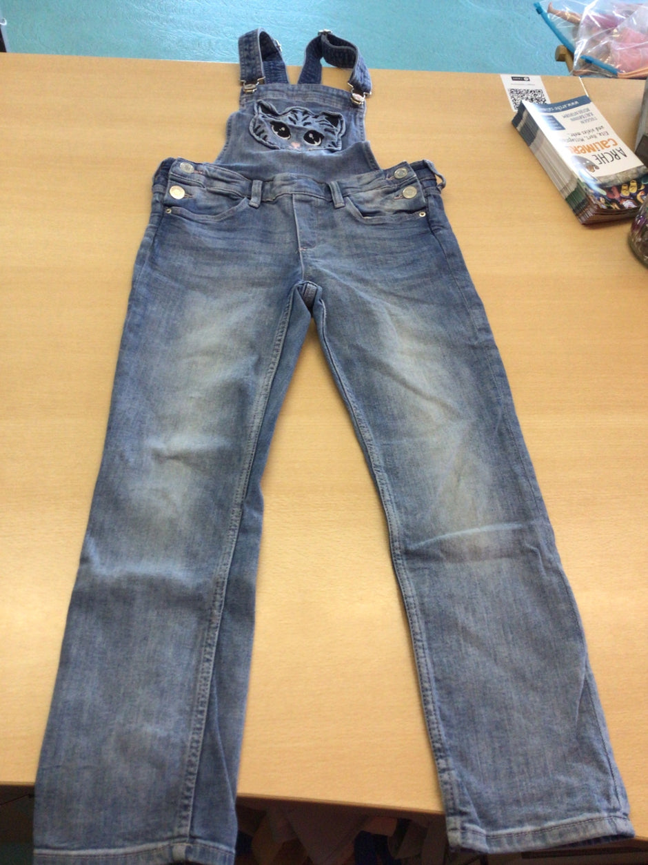 Jeans-Latzhose 128 Blau