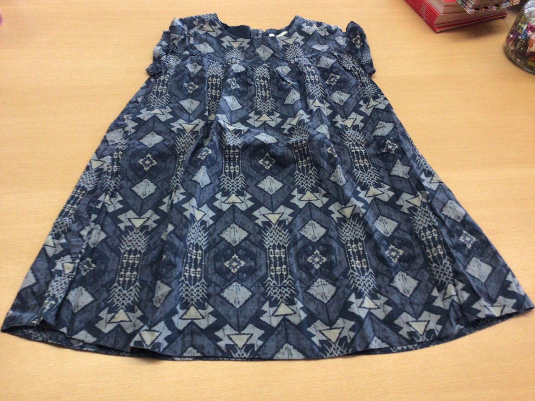 Sommer-Kinderkleid 116 Blau