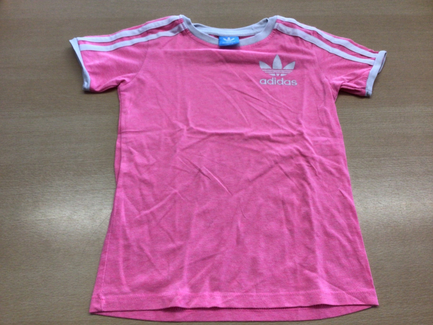 adidas Sport-Shirt 110/116 Rosa