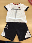  Sport-Trikot 104 Weiß, Schwarz, Rot