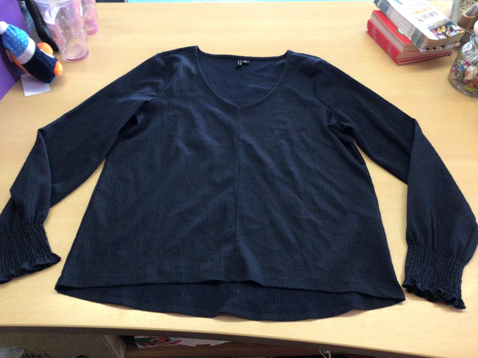 Vero Moda Bluse L Dunkelblau