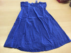 Sommer-Kinderkleid 110 Blau
