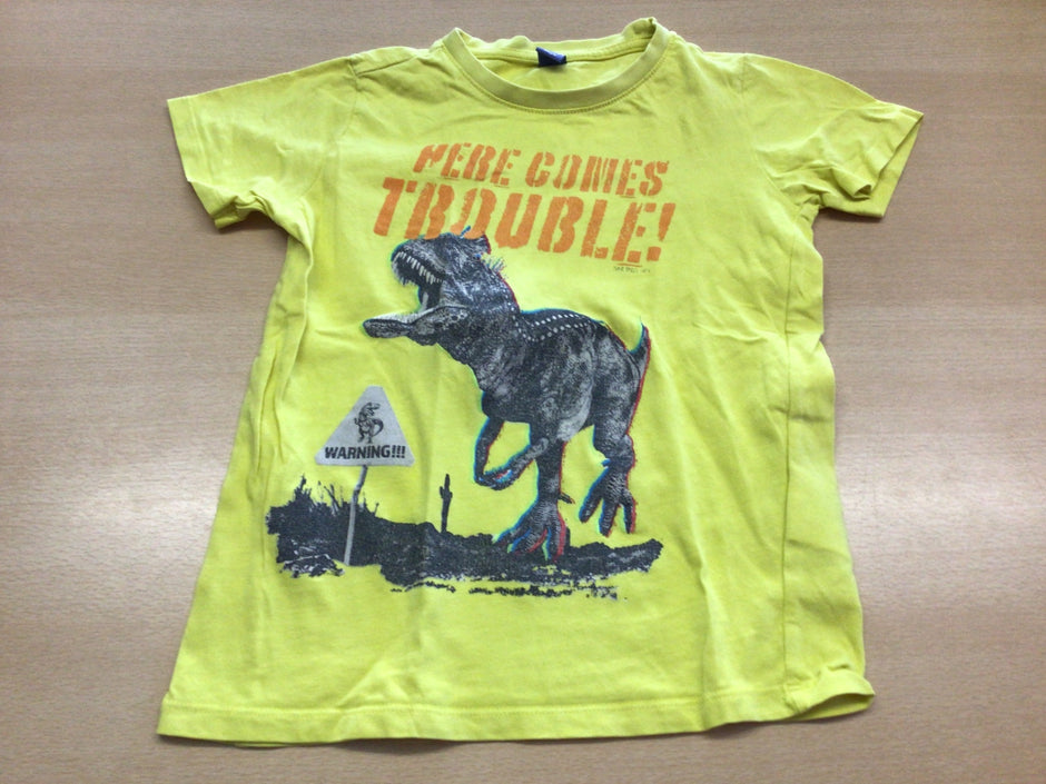  T-Shirt 128 Gelb