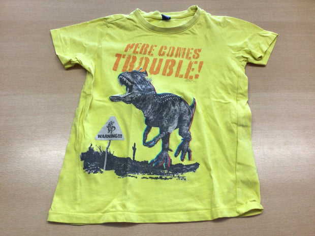  T-Shirt 128 Gelb