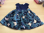 Kleid 98/104 Dunkelblau
