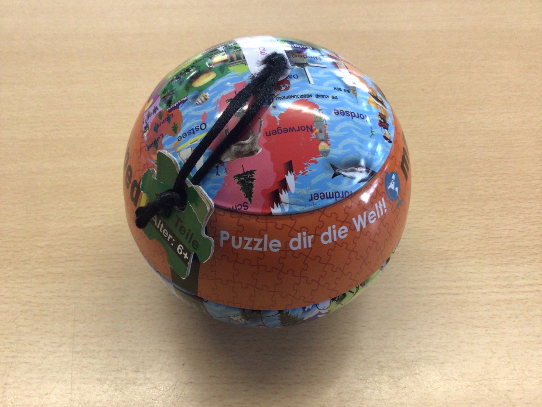Puzzle Welt Bunt