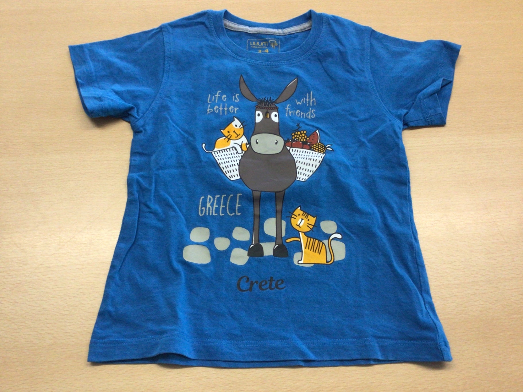 Lilium T-Shirt 98/104 Blau