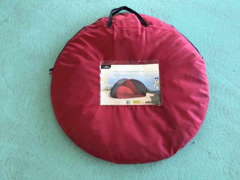 Strandmuschel Rot
