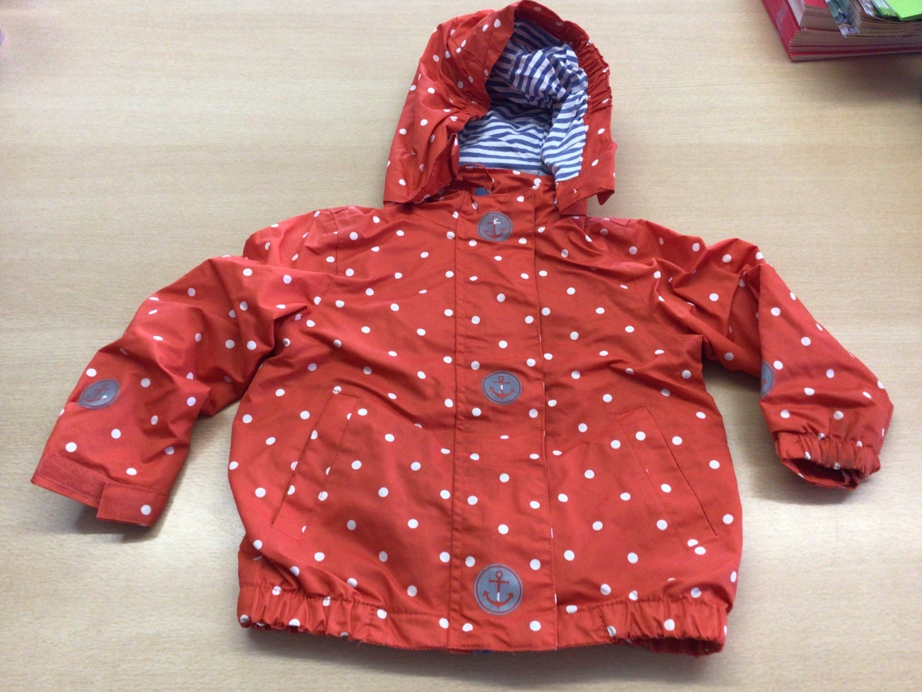 Regenjacke 86/92 Rot