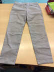Hose 38 Weiss mit blauen Streifen