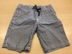 Shorts 128 Blau und Weiß gestreift