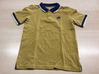 Poloshirt 134 Senfgelb und Dunkelblau