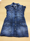 Jeans-Kleid 140 Blau
