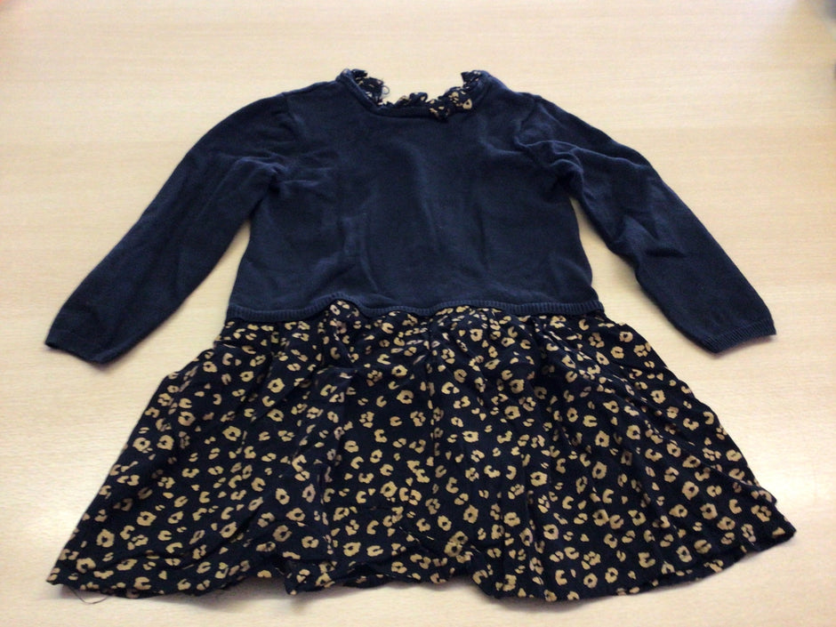  Kleid 98/104 Schwarz