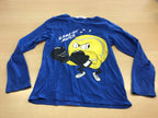 Langarmshirt 122/128 Blau
