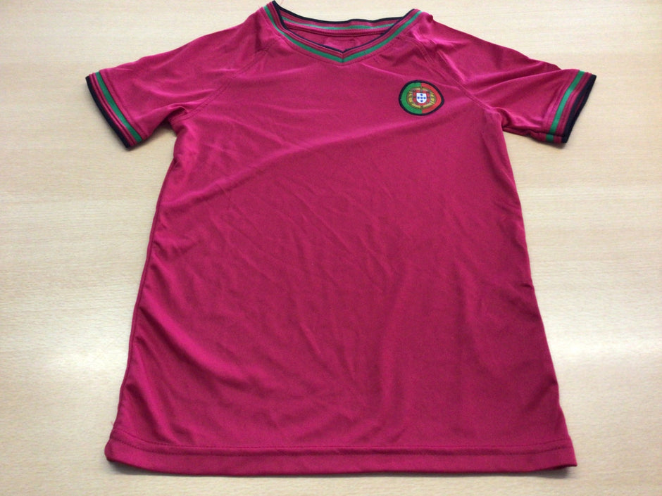 Portugal Sport-Shirt 140 Rot